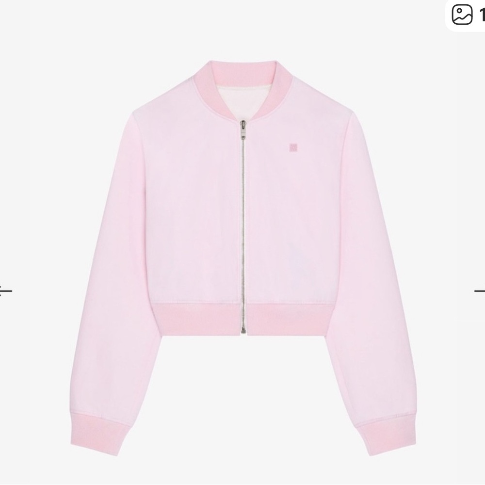 Women's Pink Bomber Jacket